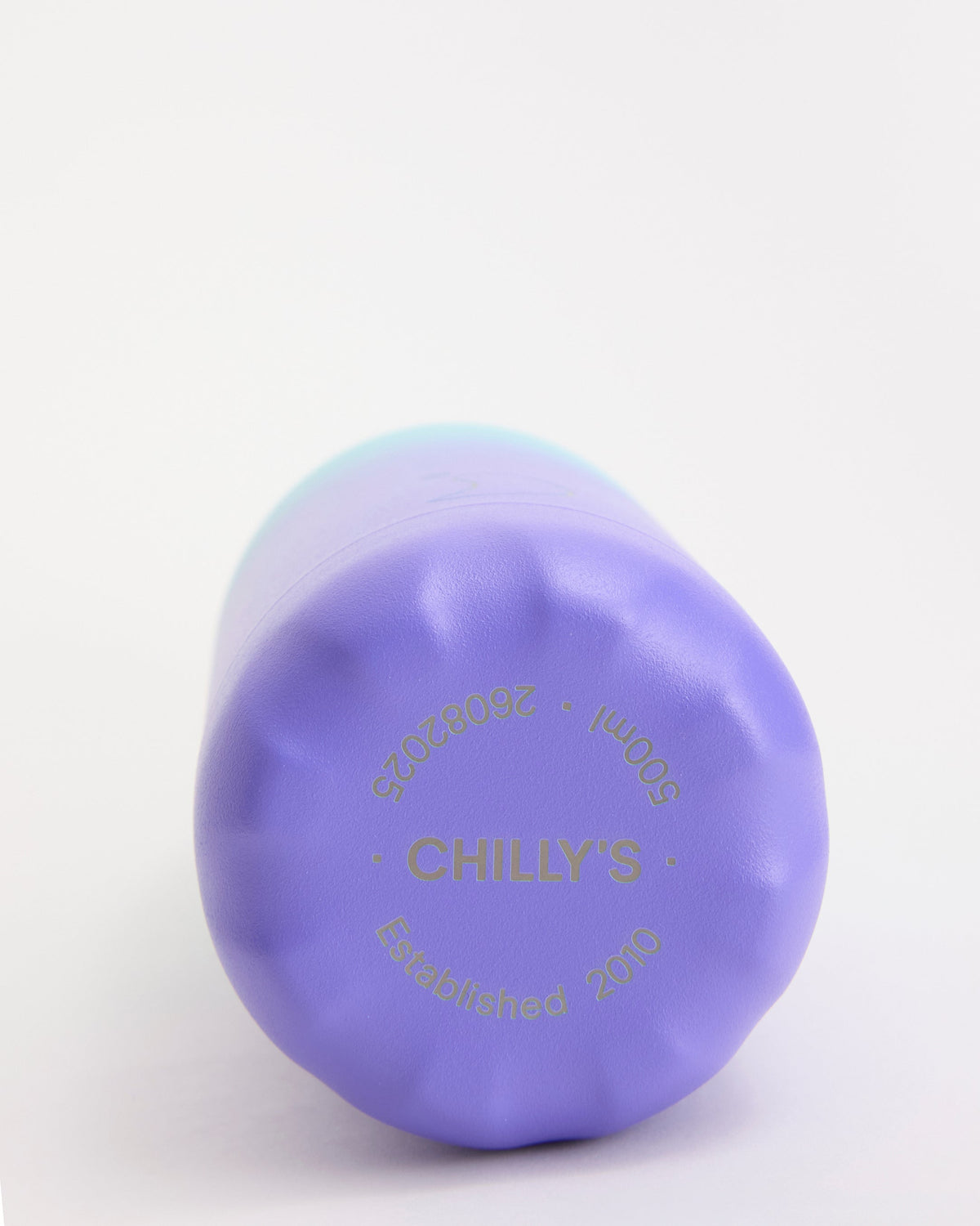 Pastel Green Violet Gradient Water Bottle