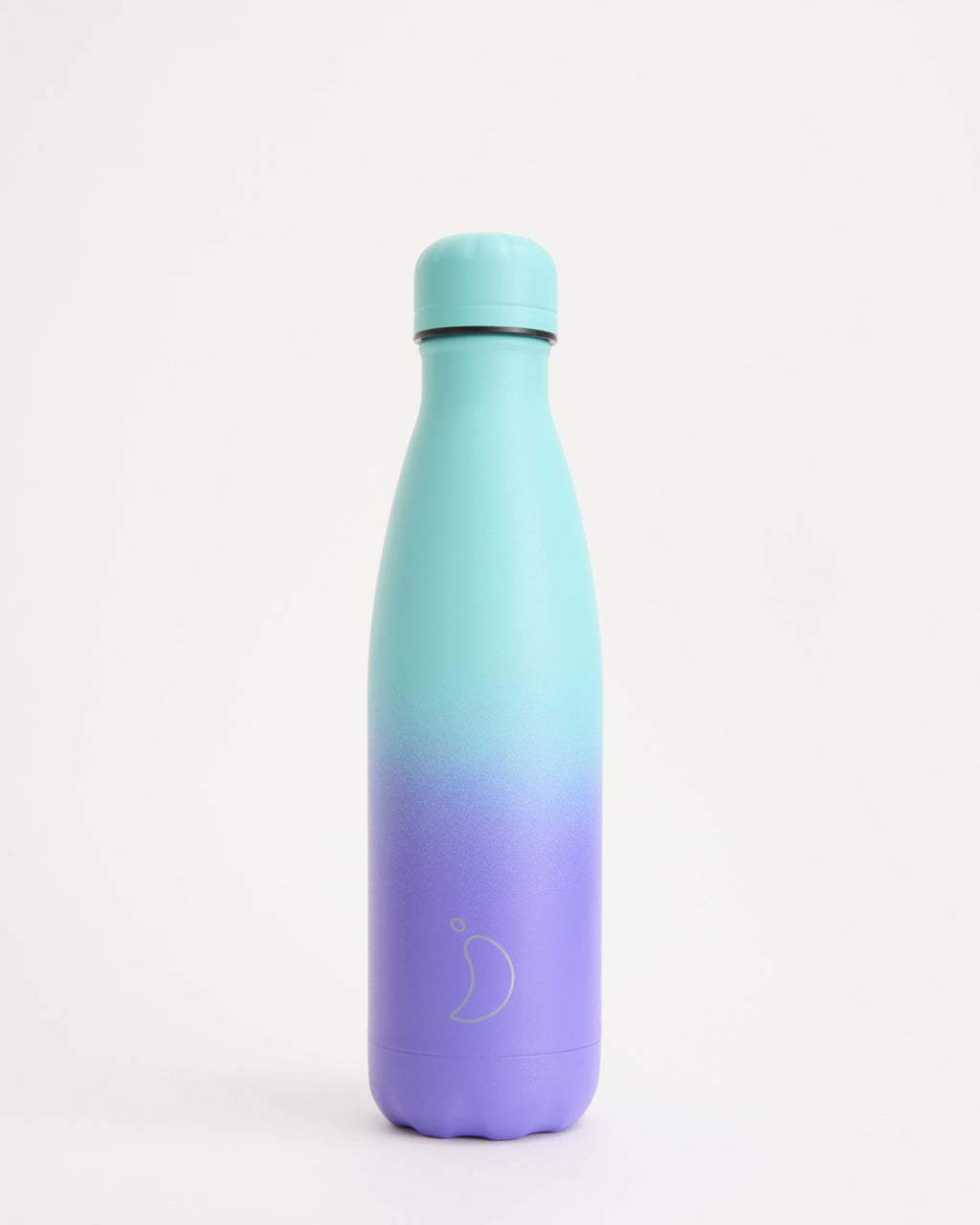 Pastel Green Violet Gradient Water Bottle