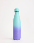 Pastel Green Violet Gradient Water Bottle