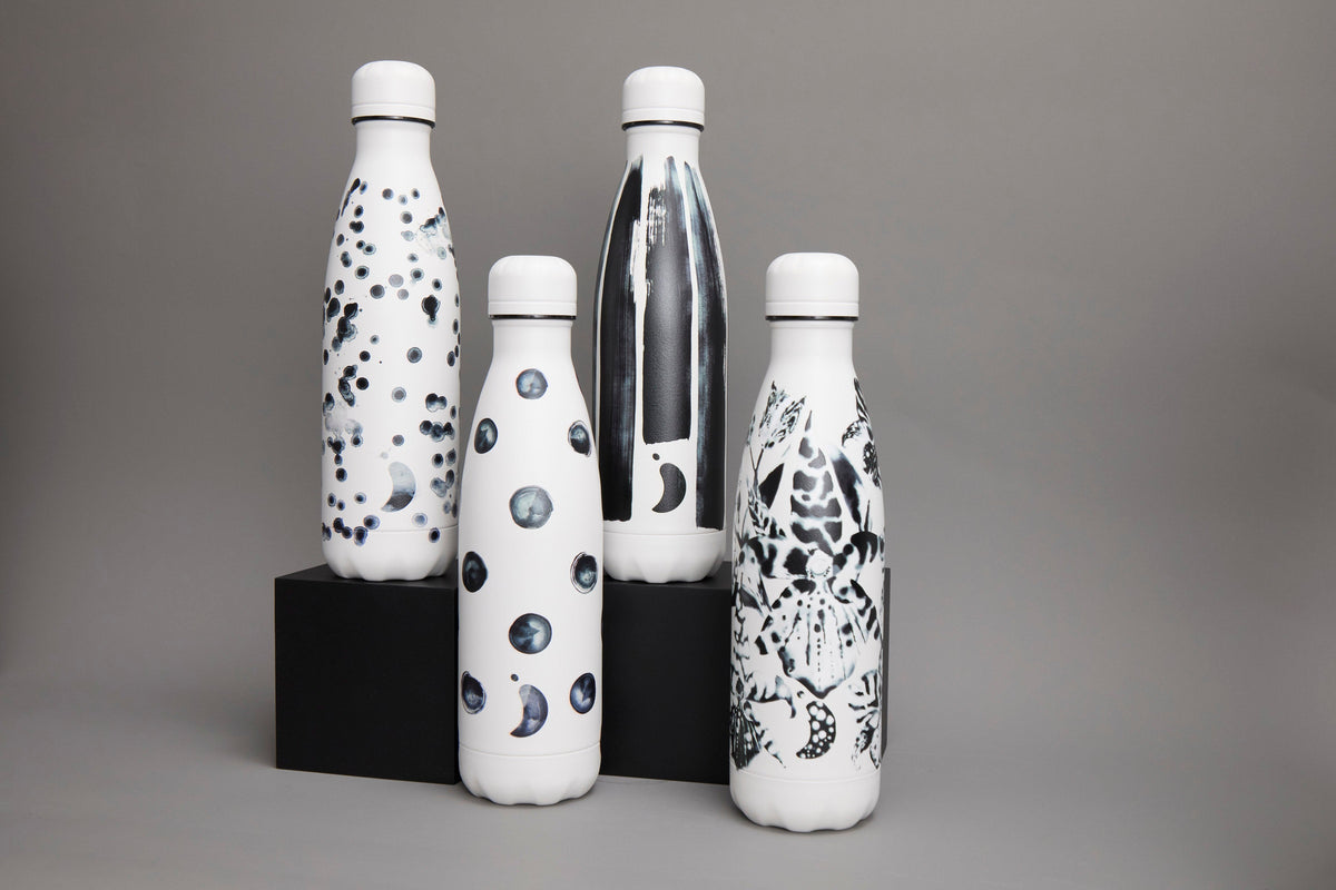 Ink Stripe Water Bottle